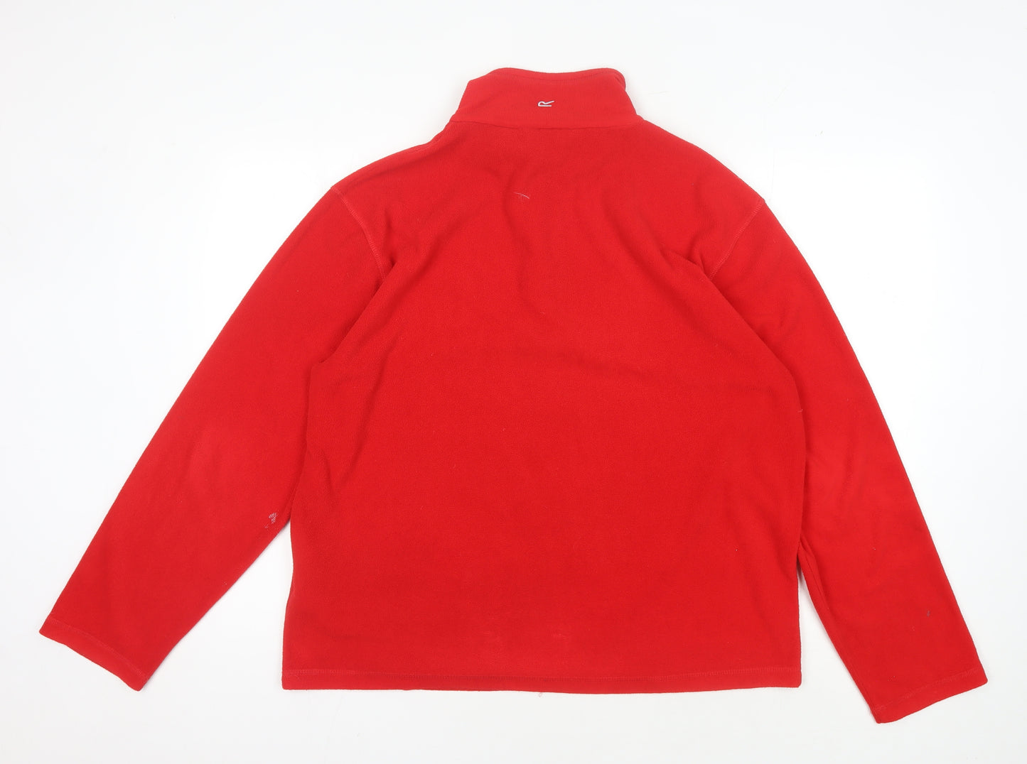 Regatta Men's Red Fleece Pullover L 1/4 Zip