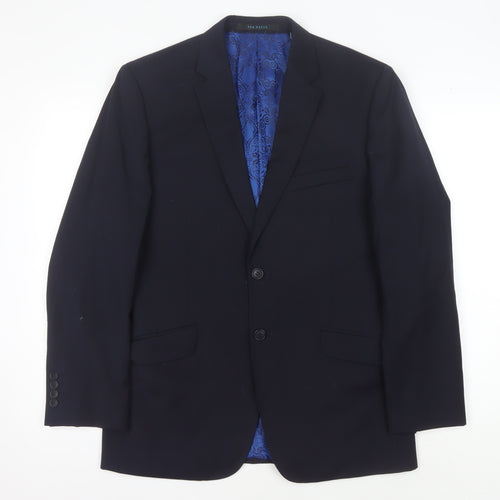 Ted Baker Men's Blue Regular Fit Blazer, 38R