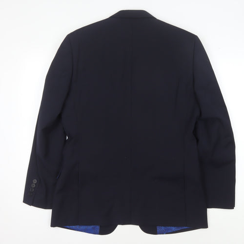 Ted Baker Men's Blue Regular Fit Blazer, 38R