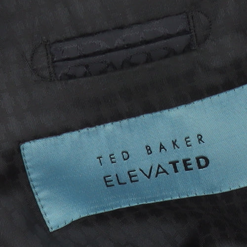 Ted Baker Men's Grey Wool Blazer 38R Formal