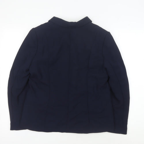 Eastex Women's Blue Blazer, Size 12, Classic Fit
