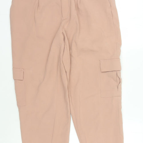 ASOS DESIGN Beige Cargo Trousers Teens Size 32 Regular