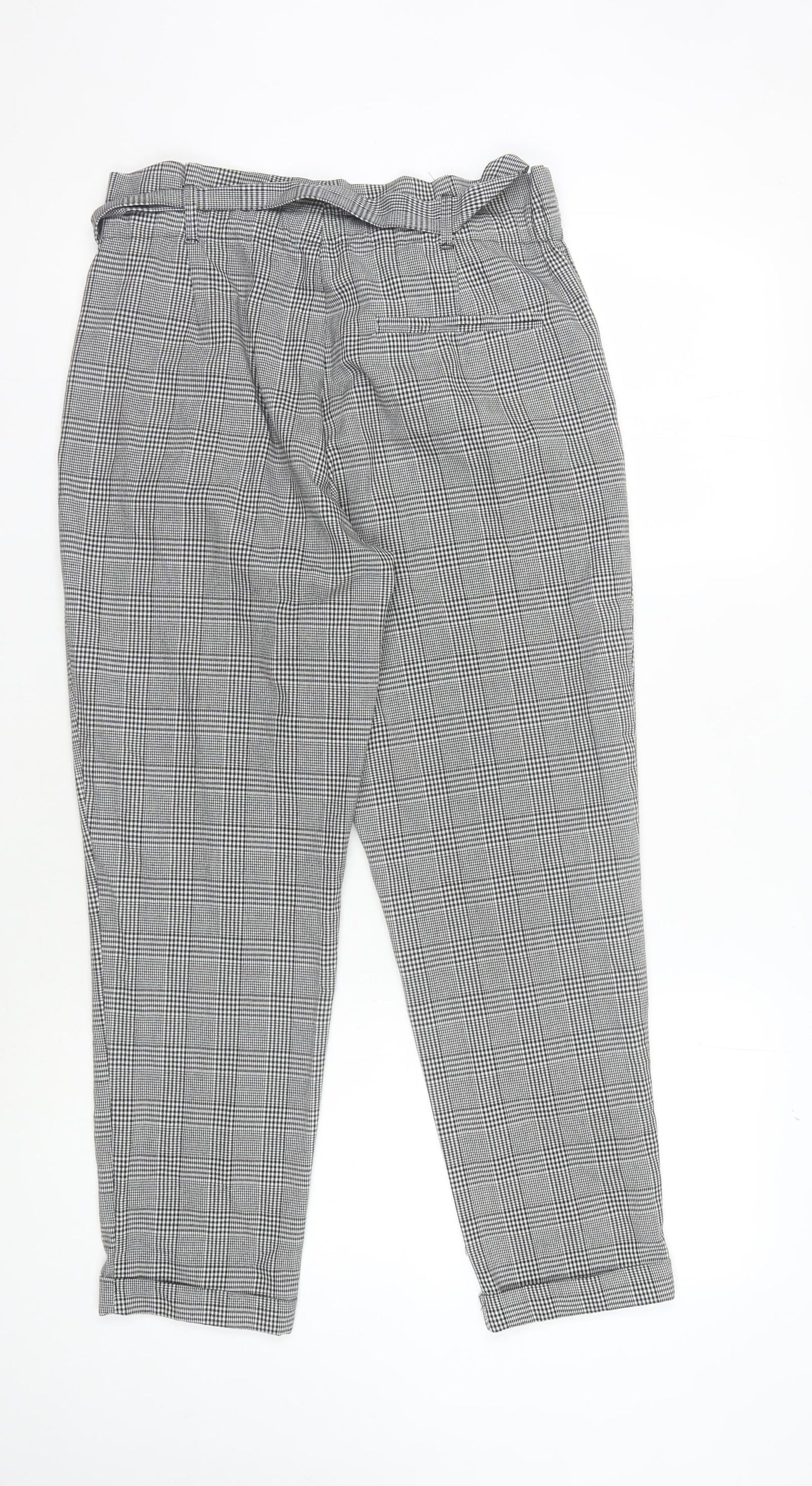 Zara Trafaluc Check Women's Trousers - Size 5