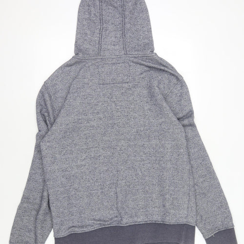 Saltrock Men's Grey Full Zip Hoodie L