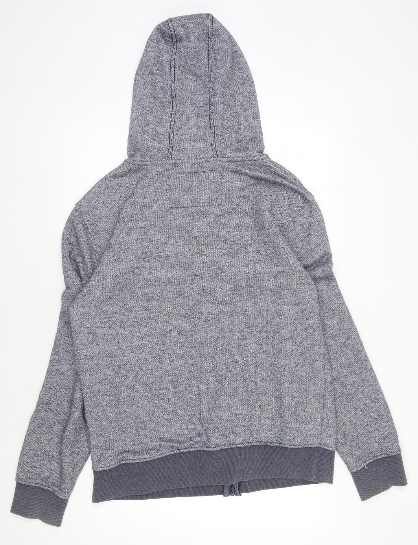 Saltrock Men's Grey Full Zip Hoodie L