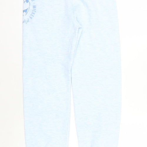 George Girls Blue Jogger Trousers Age 12-13 Disney Character