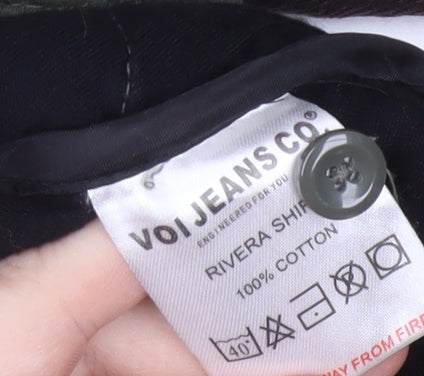 Voi Jeans Men's XL Green Quilted Jacket