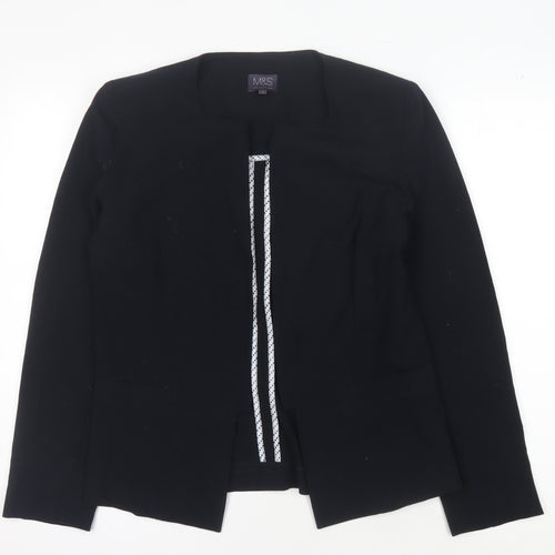 Marks and Spencer Women's Black Blazer, Size 12