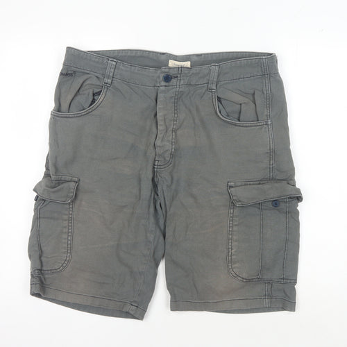 Howies Men’s XL Grey Cargo Shorts with Pockets