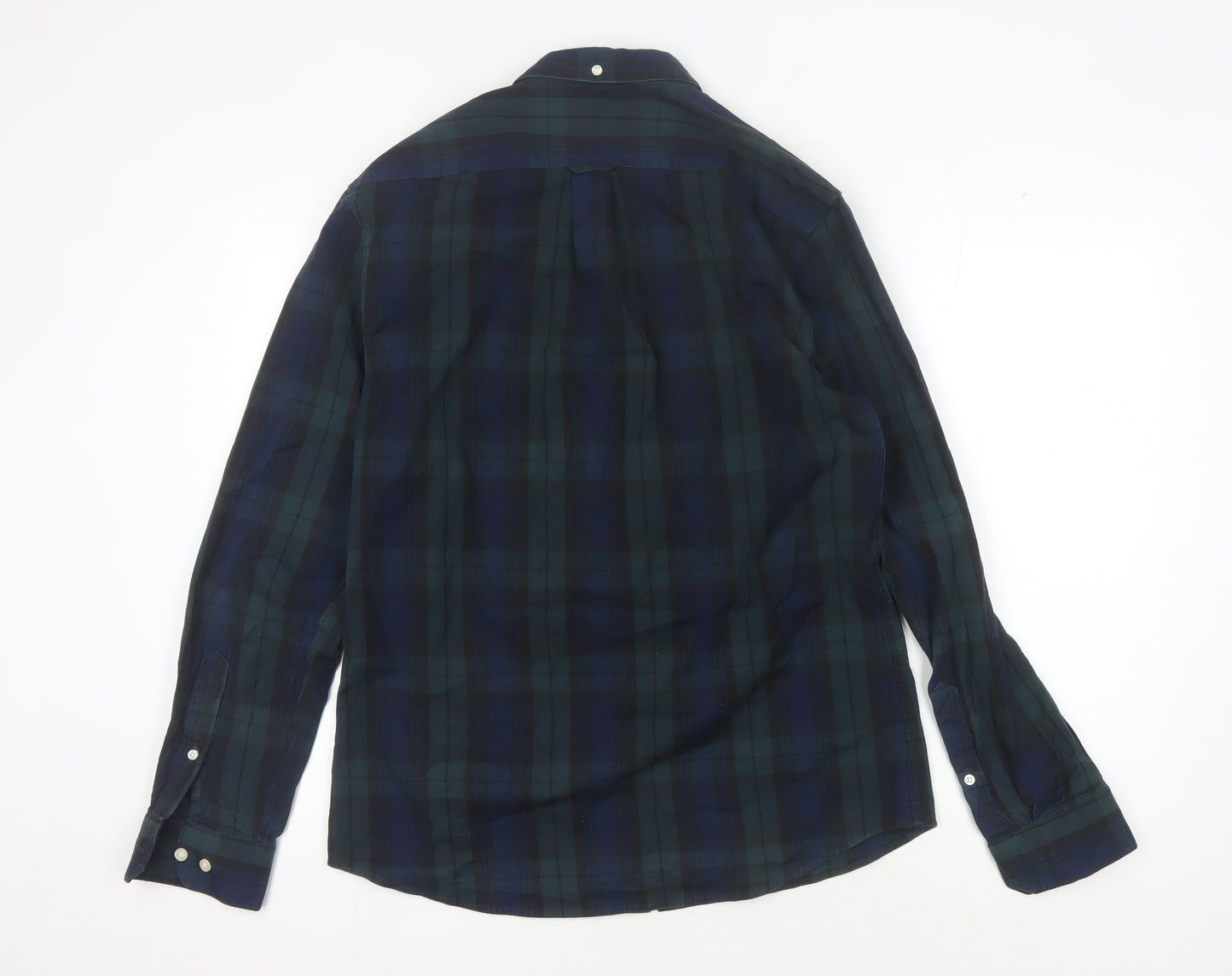 Farah Men Multicoloured Slim Fit Plaid Button-Up Shirt L