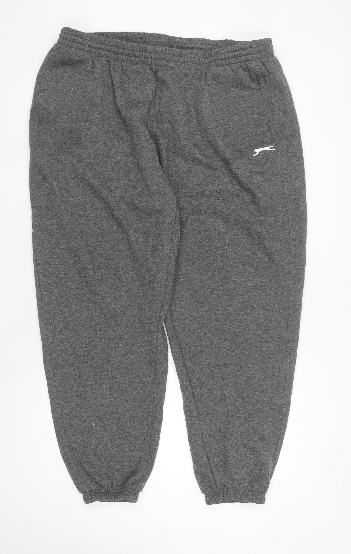 Slazenger Men's Grey Sweatpants 4XL Relaxed Fit