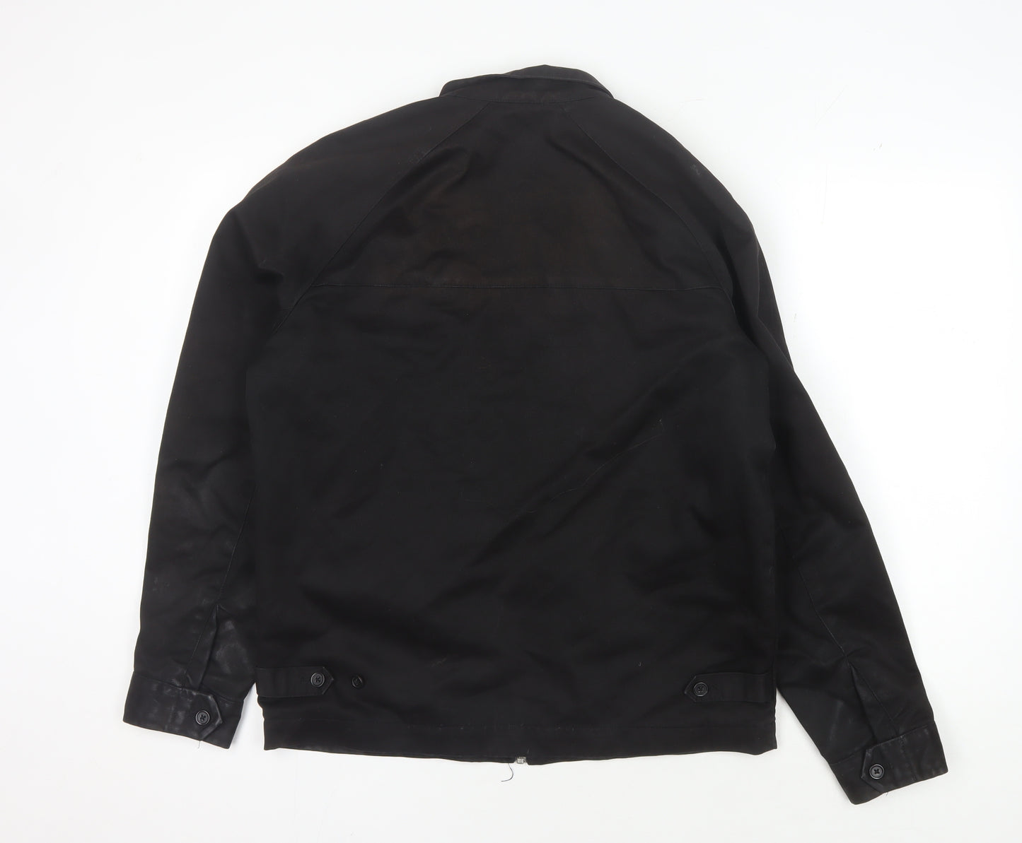 ASOS Men's Black M Jacket, Stand-Up Collar, Casual