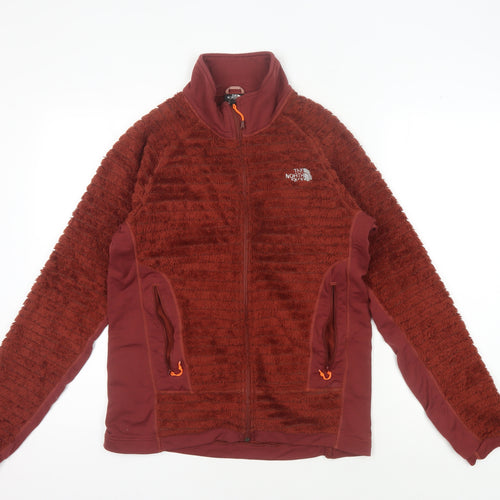 The North Face Men's Red Full Zip Sweatshirt M