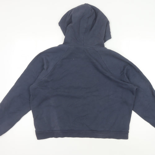 Jack Wills Women's Blue Pullover Hoodie Size 10