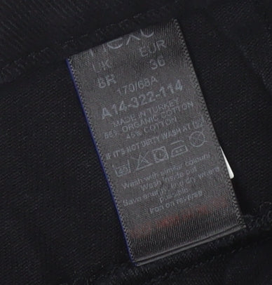 Next Black Women's Jeans Size 8 Regular Fit