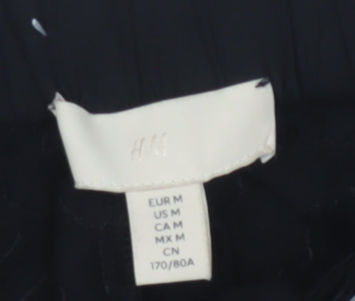 H&M Women's Black Trousers, Size M