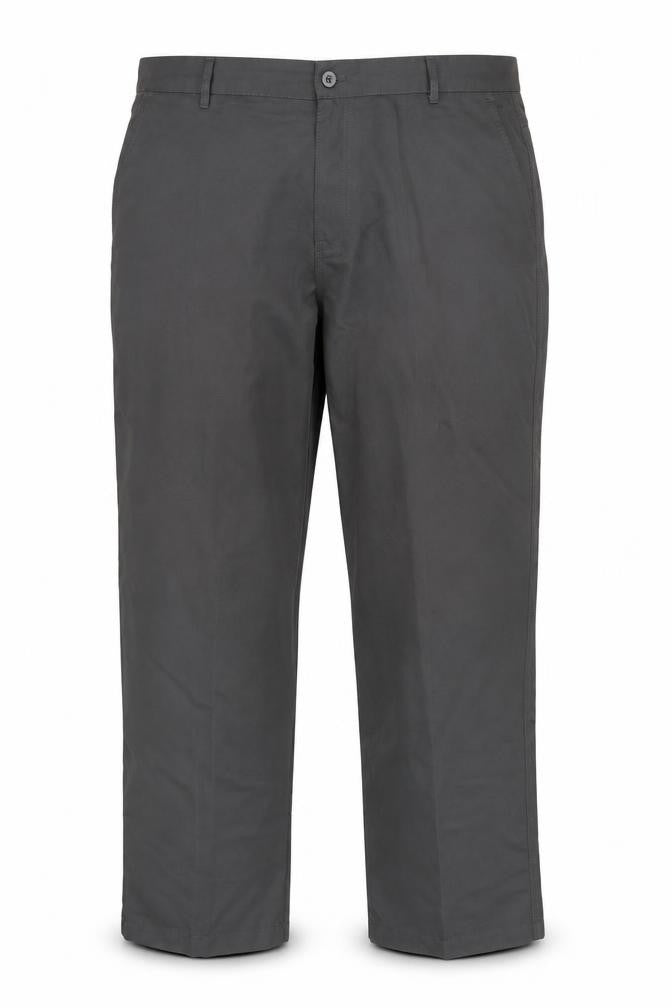 Front view of Dunlop Men's Black Trousers 42W R