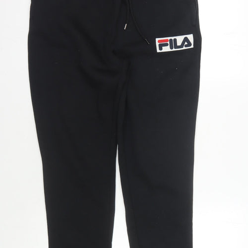 Fila Men's Black Jogger Trousers - M, Gym & Training