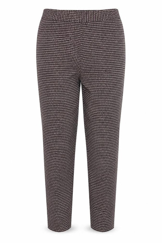 Front view of Next Women's Multicoloured Geometric Trousers