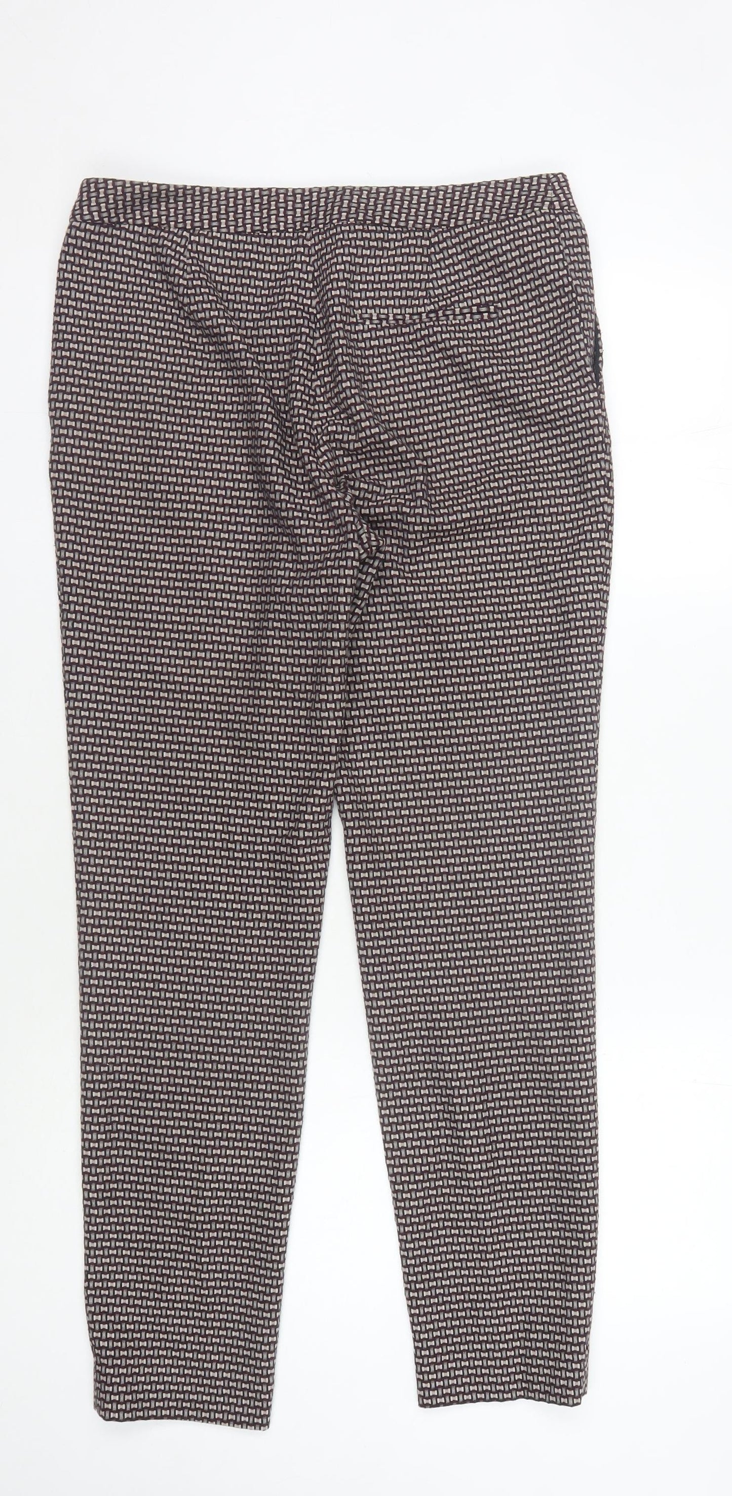 Next Women's Multicoloured Geometric Trousers