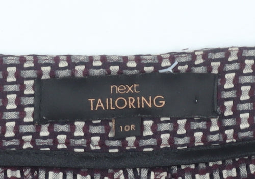 Next Women's Multicoloured Geometric Trousers
