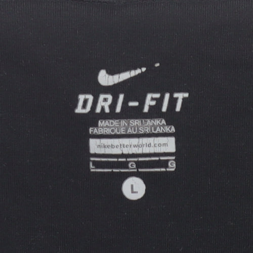 Nike Women’s Black Dri-FIT Leggings Size L