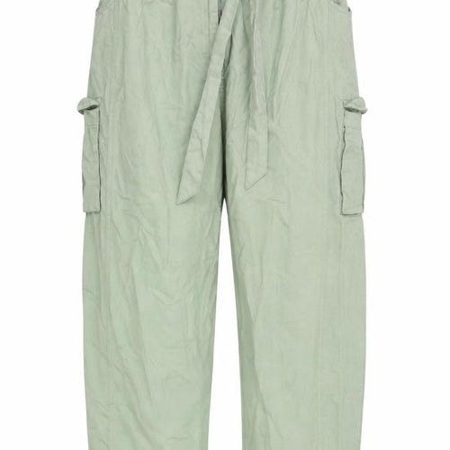 Marks and Spencer Women's Green Wide-Leg Trousers XL