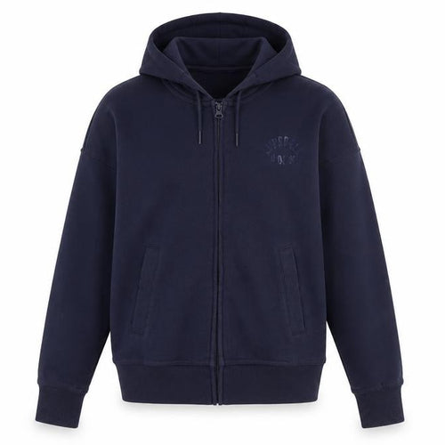 Lonsdale Women's Blue Hoodie, Size 8, Full Zip, Casual