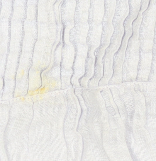 Jaeger Women's White Linen 3/4 Sleeve Blouse Size 16