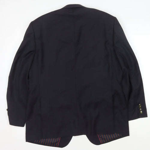 Greenwoods Elite Men's Blue Blazer 44S Regular Fit Jacket