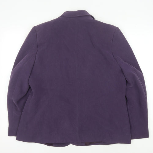 Eastex Women's Purple Blazer Size 16