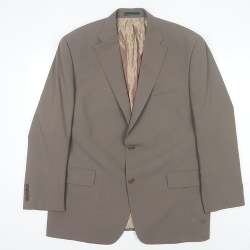 Greenwoods Men's Brown Blazer - Size 44S Formal Wear