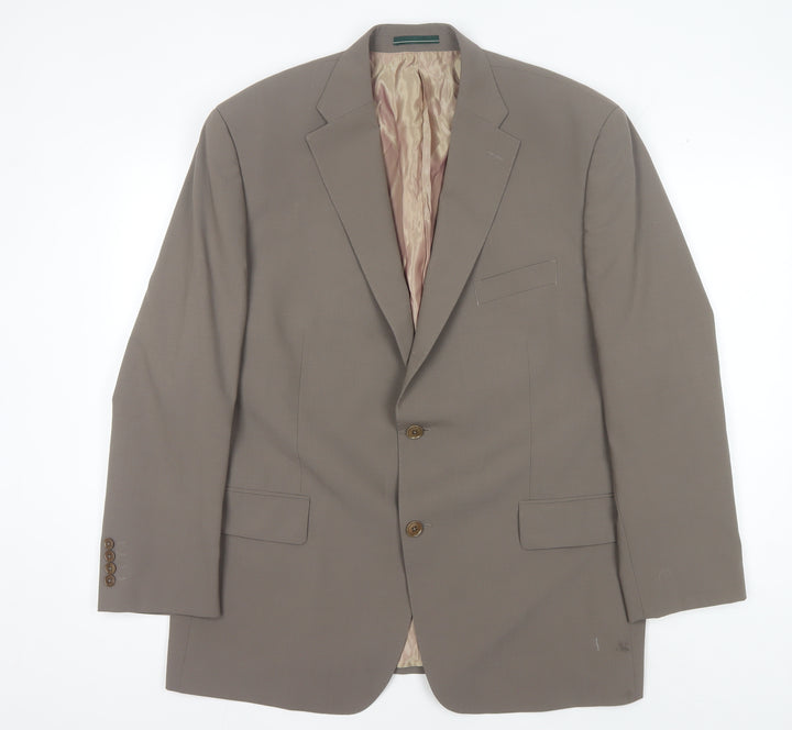 Greenwoods Men's Brown Blazer - Size 44S Formal Wear