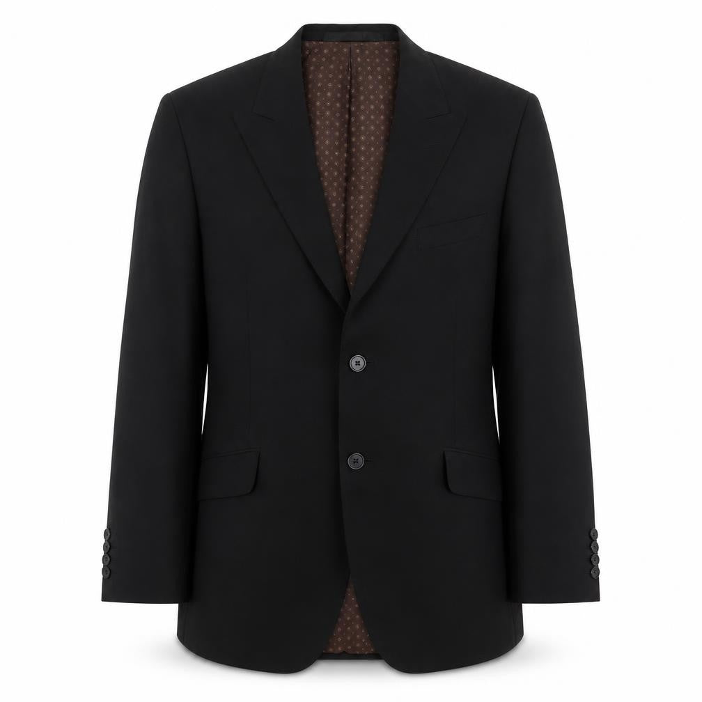 Front view of Marks & Spencer Black Men's 42 Regular Blazer