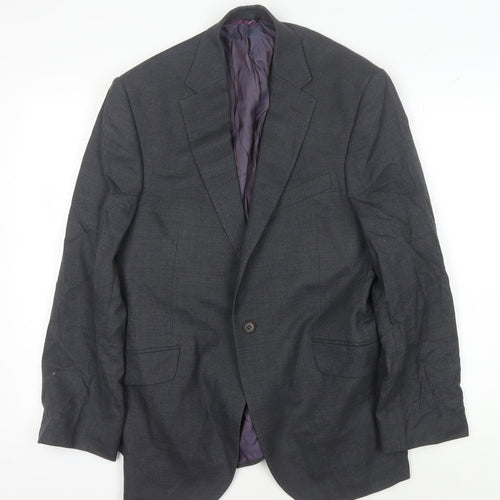 Austin Reed Men's Grey Blazer 40S Jacket