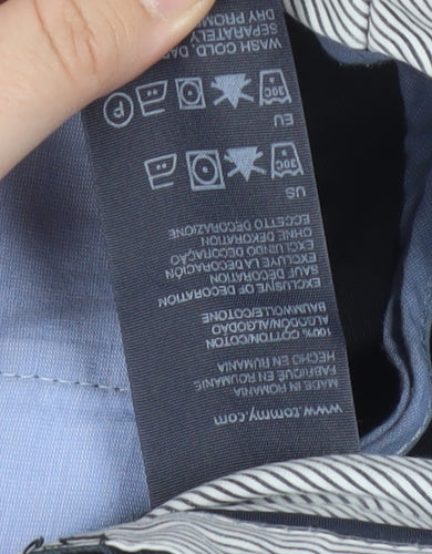 Tommy Hilfiger Black Men's Trousers 33 Regular