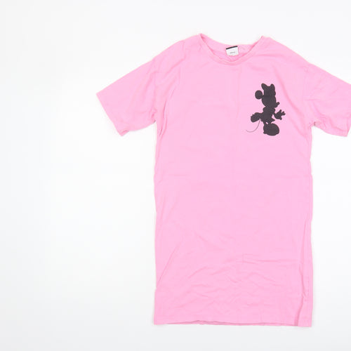 George Girls Pink Mickey & Friends T-Shirt 9-10 Years