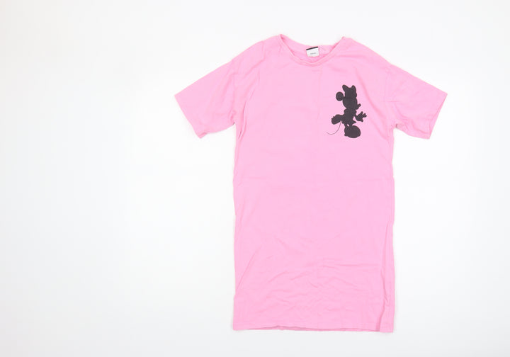 George Girls Pink Mickey & Friends T-Shirt 9-10 Years