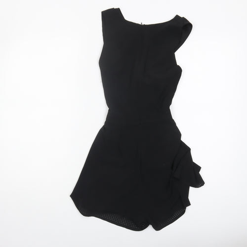 Topshop Black Playsuit, Women's Size 8, Party/Cocktail Wear