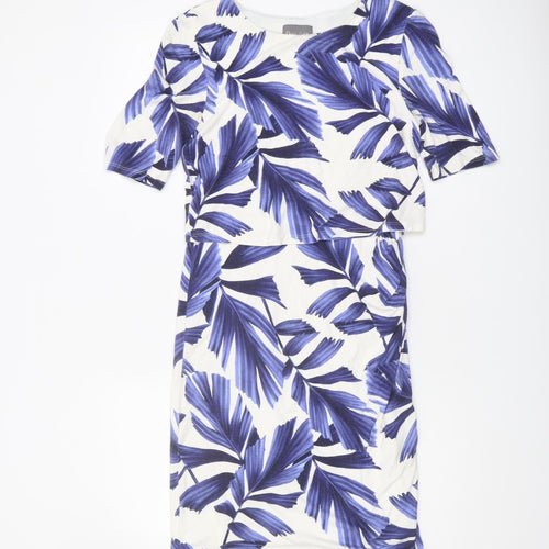 Phase Eight Women's Multicoloured Floral Dress Size 10