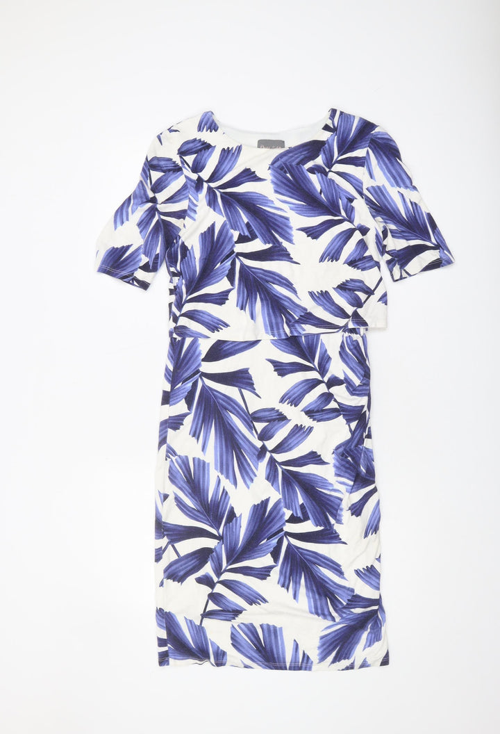 Phase Eight Women's Multicoloured Floral Dress Size 10