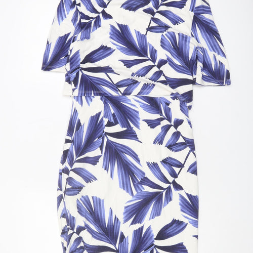 Phase Eight Women's Multicoloured Floral Dress Size 10