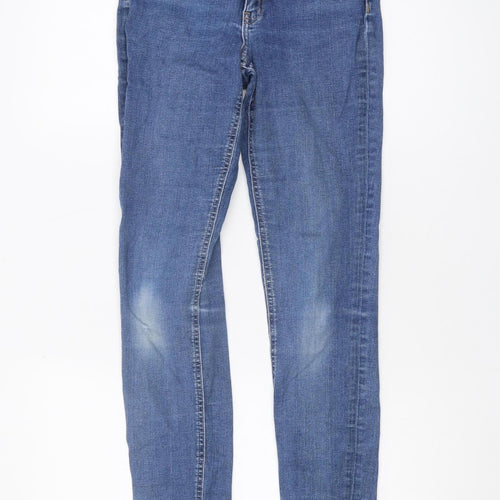 Asos Design Men's Blue Skinny Jeans, Size 28, Slim Fit