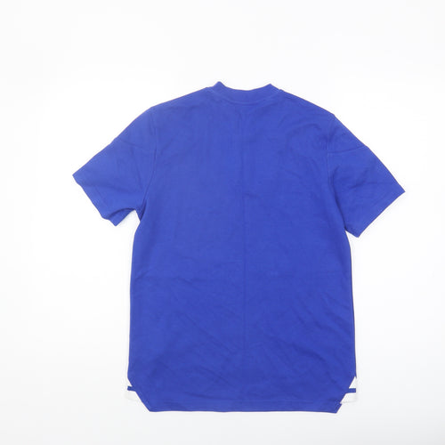Adidas Boys Blue T-Shirt, 13-14 Years, Sports Logo