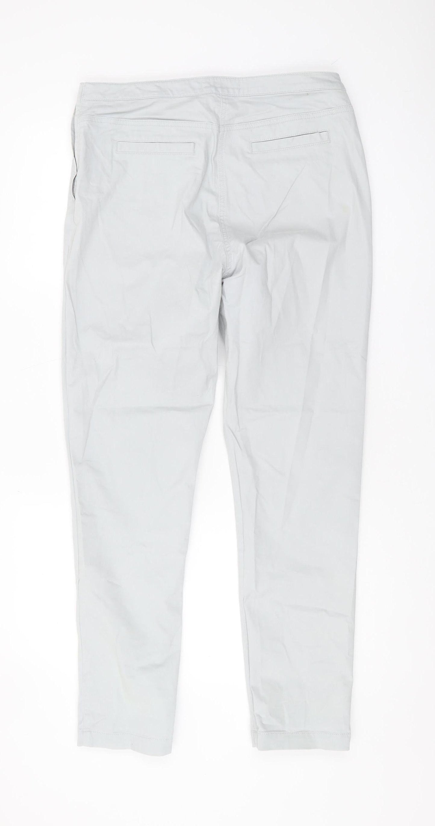 Marks and Spencer Grey Women's Trousers Size 12