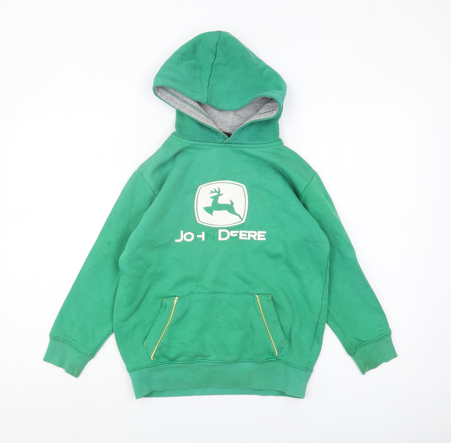 Dickies Boys Green John Deere Pullover Hoodie 7-8 Years