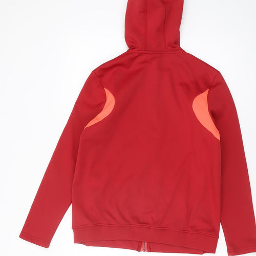 Joma Boys Red Full Zip Hoodie Size 14 Years