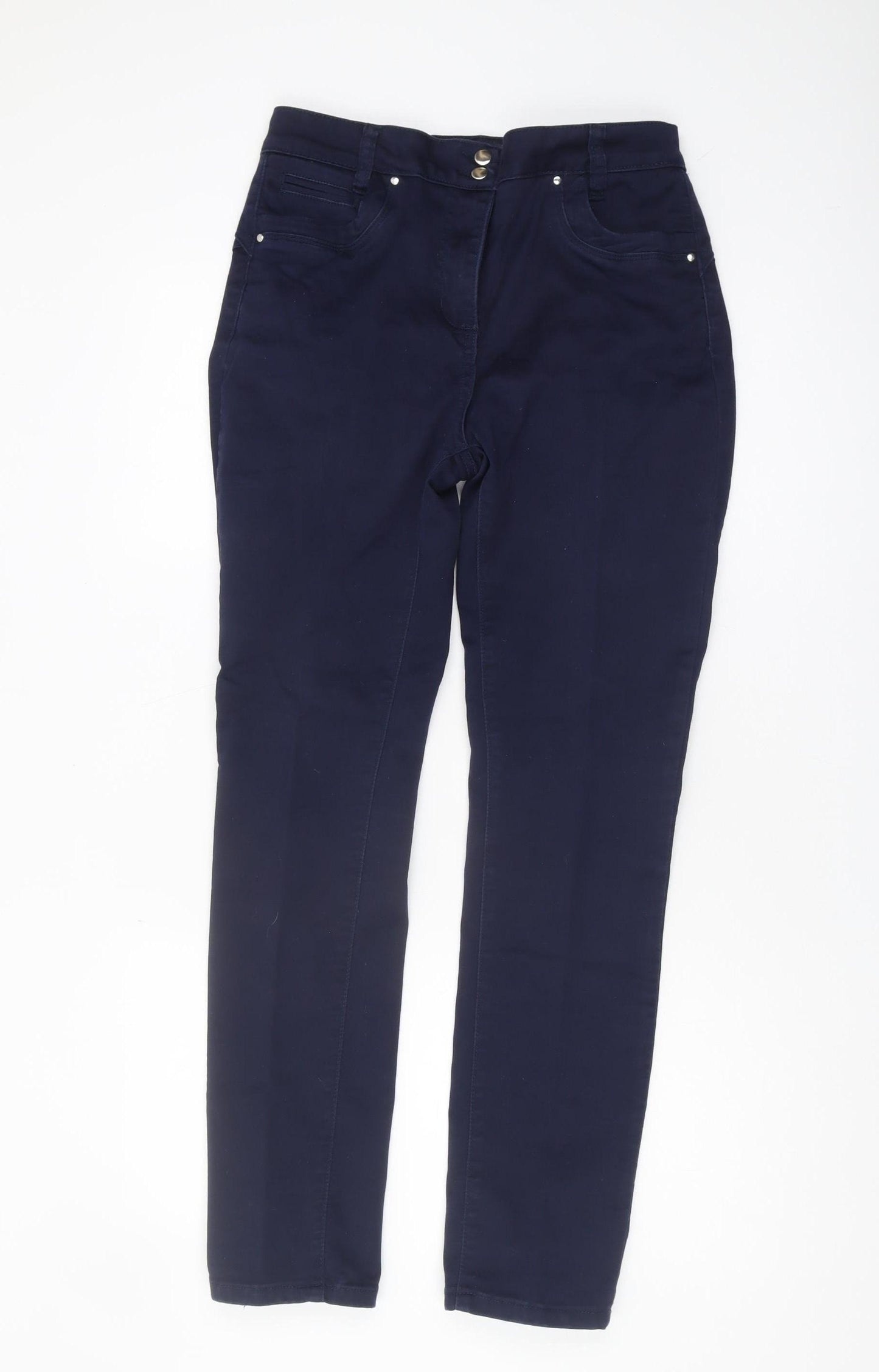 M&Co Women's Blue Jeans Size 12 Dark Wash