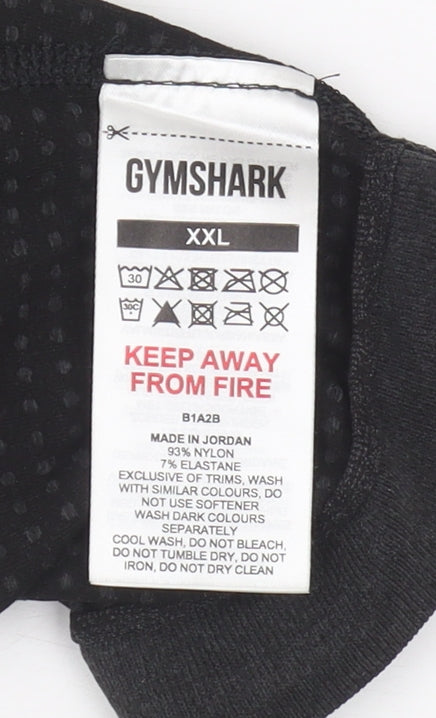 Gymshark Women's Black 2XL Leggings for Gym & Training