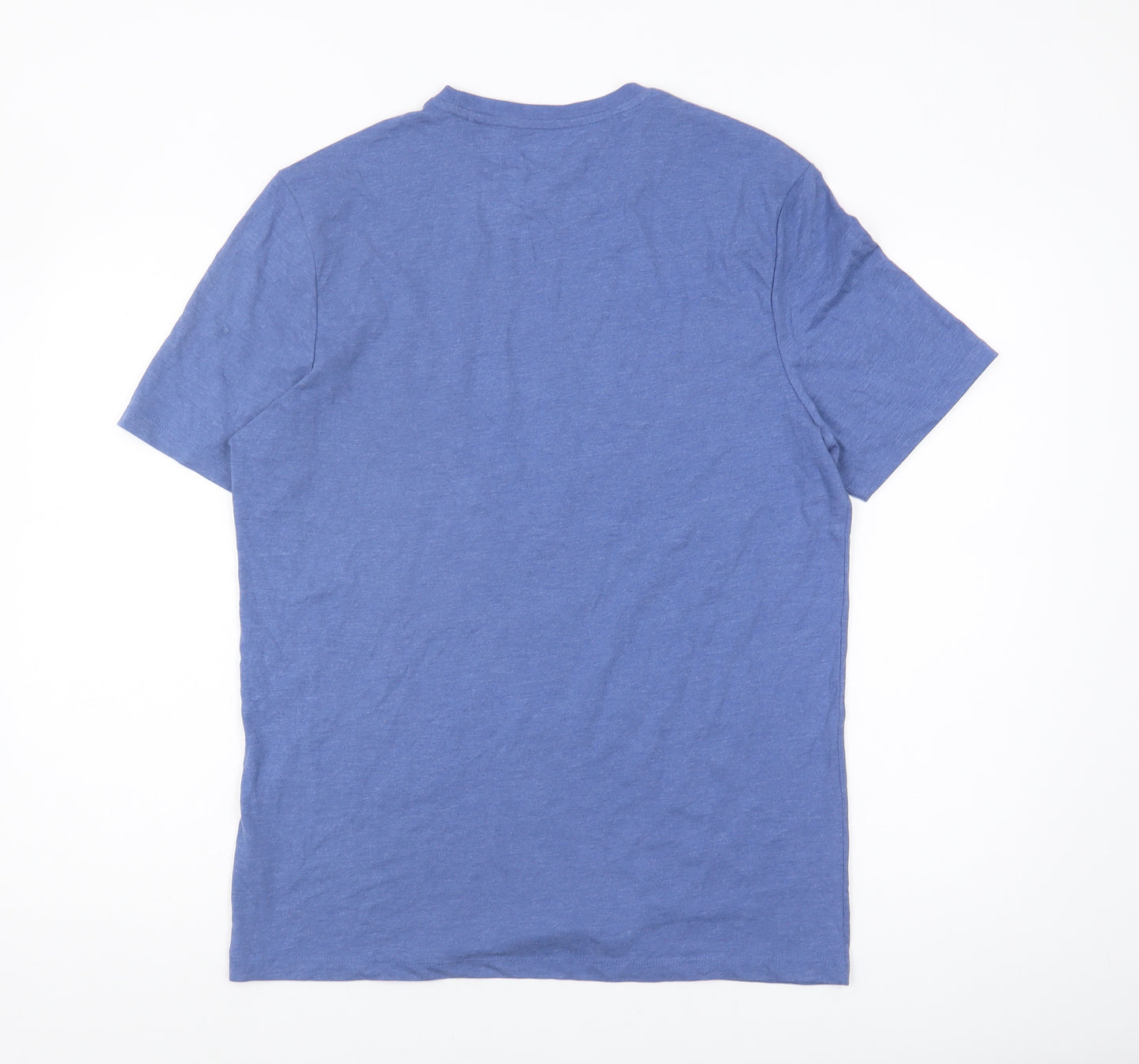 Homer Simpson Men's Blue T-Shirt M Funny Cartoon